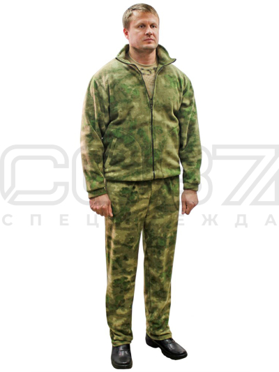 Костюм флисовый Никс цв.атак-зелёный 1
