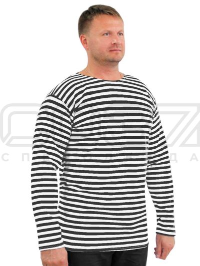 Тельняшка цв.чёрный тк.интерлок 1