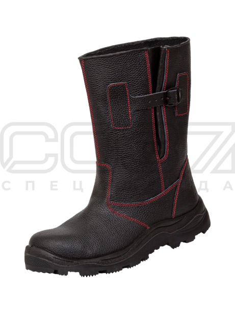 Сапоги рабочие Н-8 ЭВА кожаные с КП подошва ПУНИТРИЛ